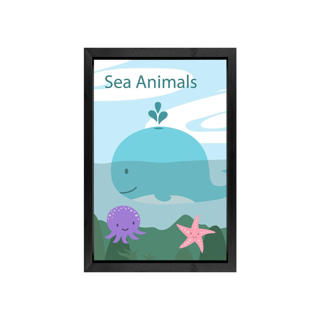 Kids Room Wall Frames Set of 4