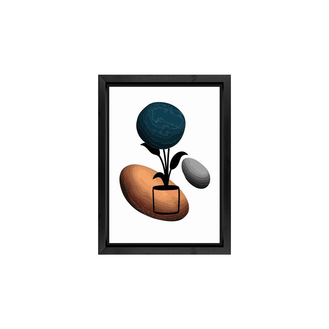 Flower Leaf Abstract Wall Art Set of 3 - Image 6