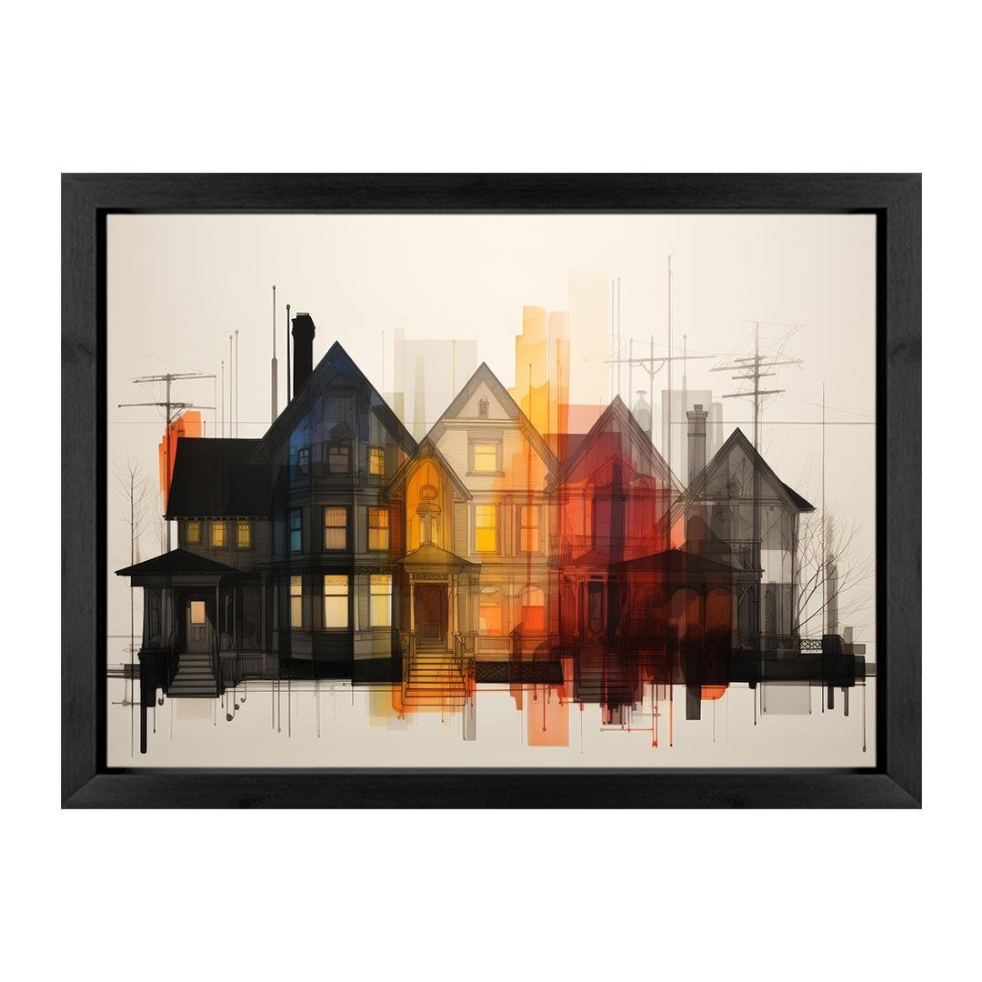 Modern Architectural House Art Print