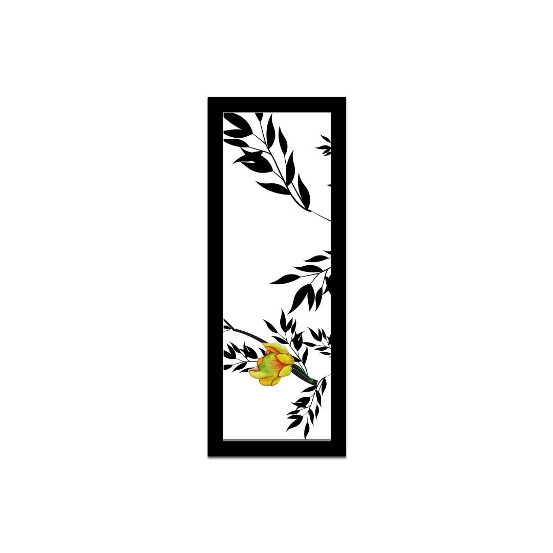 4 Panel Flower Blooming Canvas Wall Art