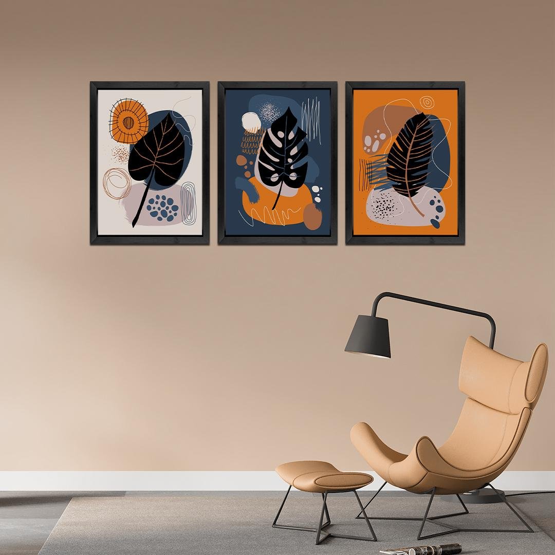 Modern Abstract Wall Frame Set