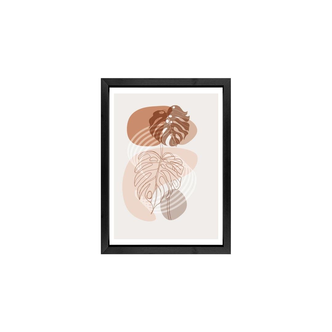 Set of 3 Minimalist Botanical Line Art Posters