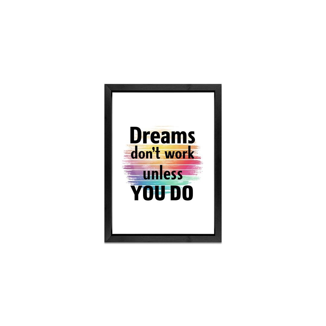 3D Motivational Quote Wall Art Set