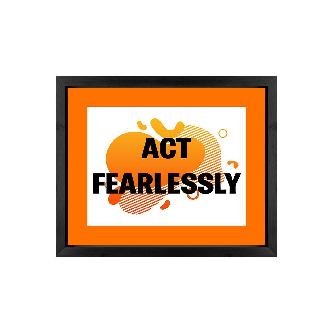 Motivational Business Principles Wooden Wall Art Frame Set